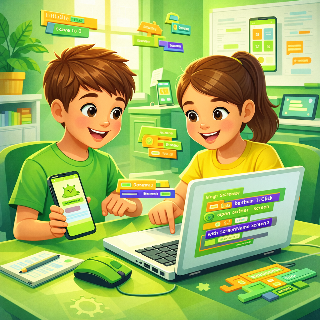 App Inventor – تطبيقات بسيطة